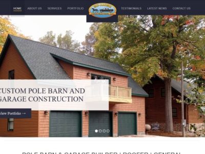 Ex-Amish Construction Company Website & Social Media Management